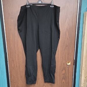 Dalia Size 24 Black Pull On Dress Pant Leggings